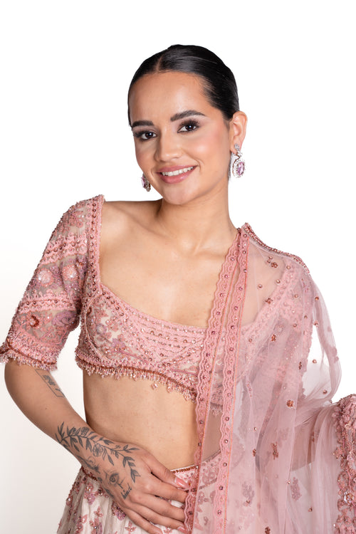 Manjari Bridal Lengha by Well Groomed