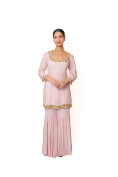 Pink Mirror Sharara