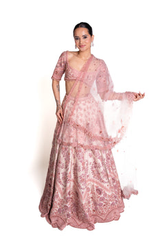 Manjari Bridal Lengha by Well Groomed
