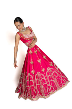 Tanvi Lengha by Well Groomed