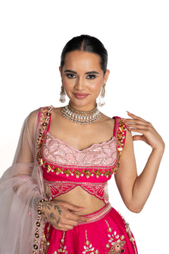 Tanvi Lengha by Well Groomed