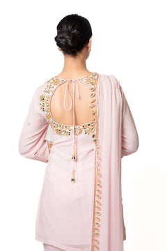 Pink Mirror Sharara