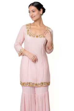 Pink Mirror Sharara